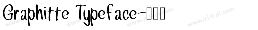 Graphitte Typeface字体转换